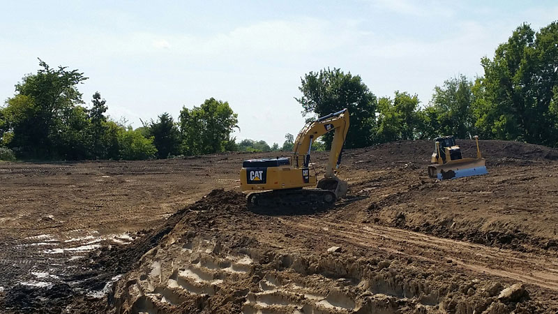 Chaska Pond Grading